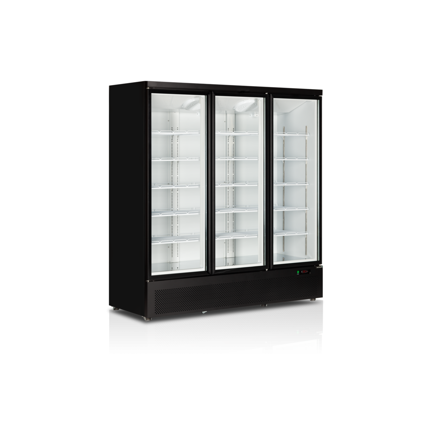 Congélateur vertical de vitrine Atom Maxi L1880mm TEFCOLD-mondialchr.com
