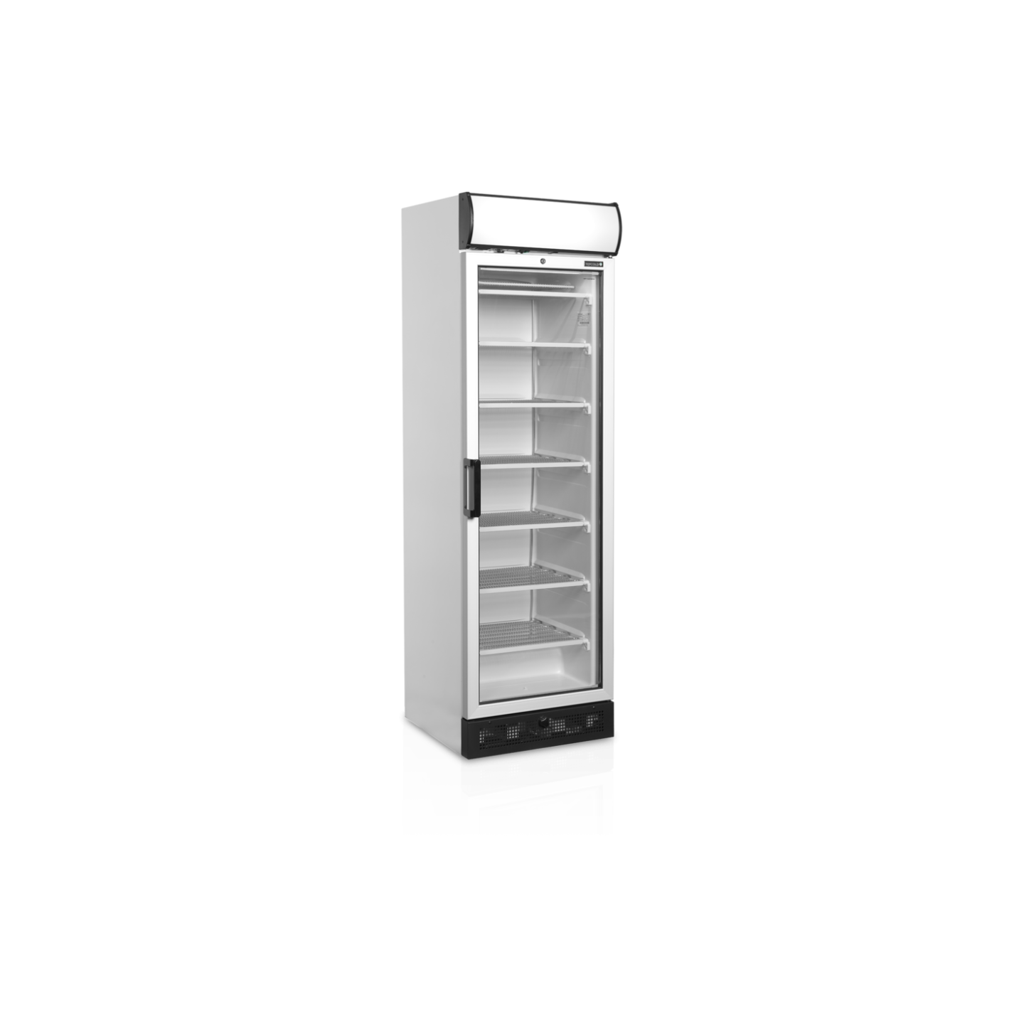 Congélateur vertical de vitrine L595mm TEFCOLD -mondialchr.com