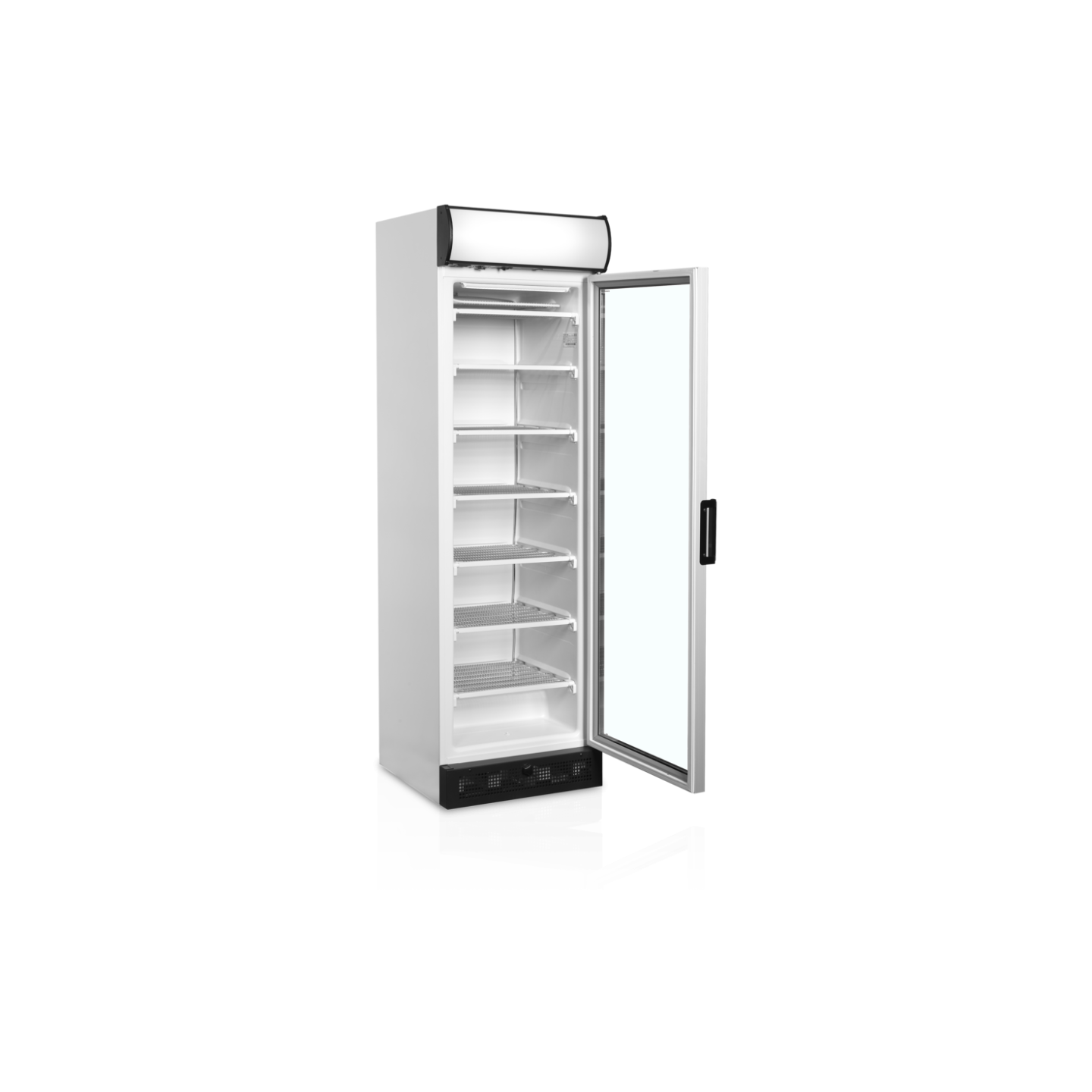 Congélateur vertical de vitrine L595mm TEFCOLD -mondialchr.com