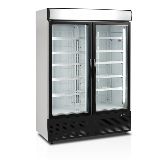 Congélateur vertical de vitrine L1370mm TEFCOLD -mondialchr.com