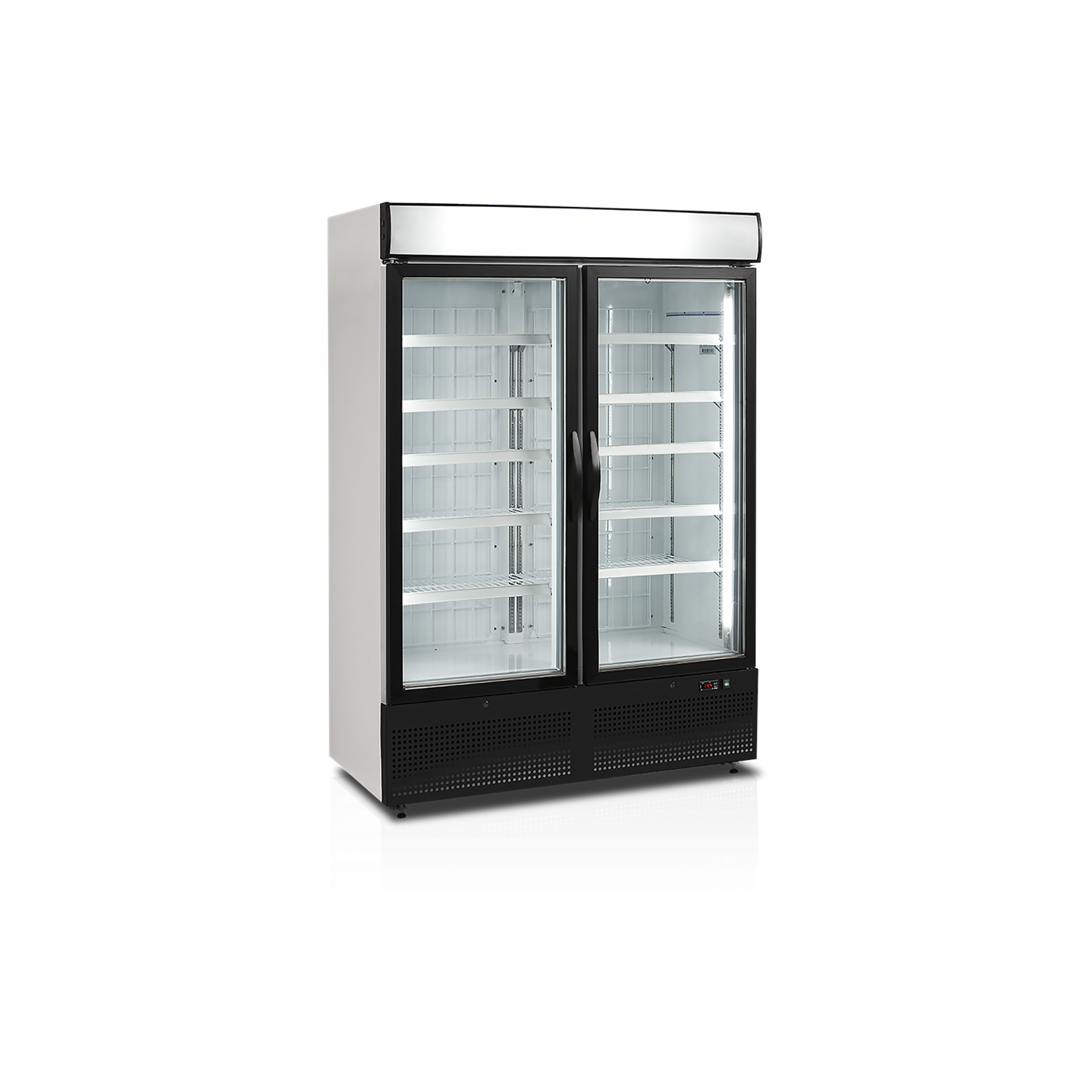 Congélateur vertical de vitrine L1370mm TEFCOLD -mondialchr.com