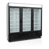 Congélateur vertical de vitrine L2057mm TEFCOLD -mondialchr.com