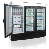 Congélateur vertical de vitrine L2057mm TEFCOLD -mondialchr.com