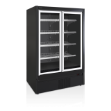 Congélateur vertical de vitrine L1350mm TEFCOLD-mondialchr.com
