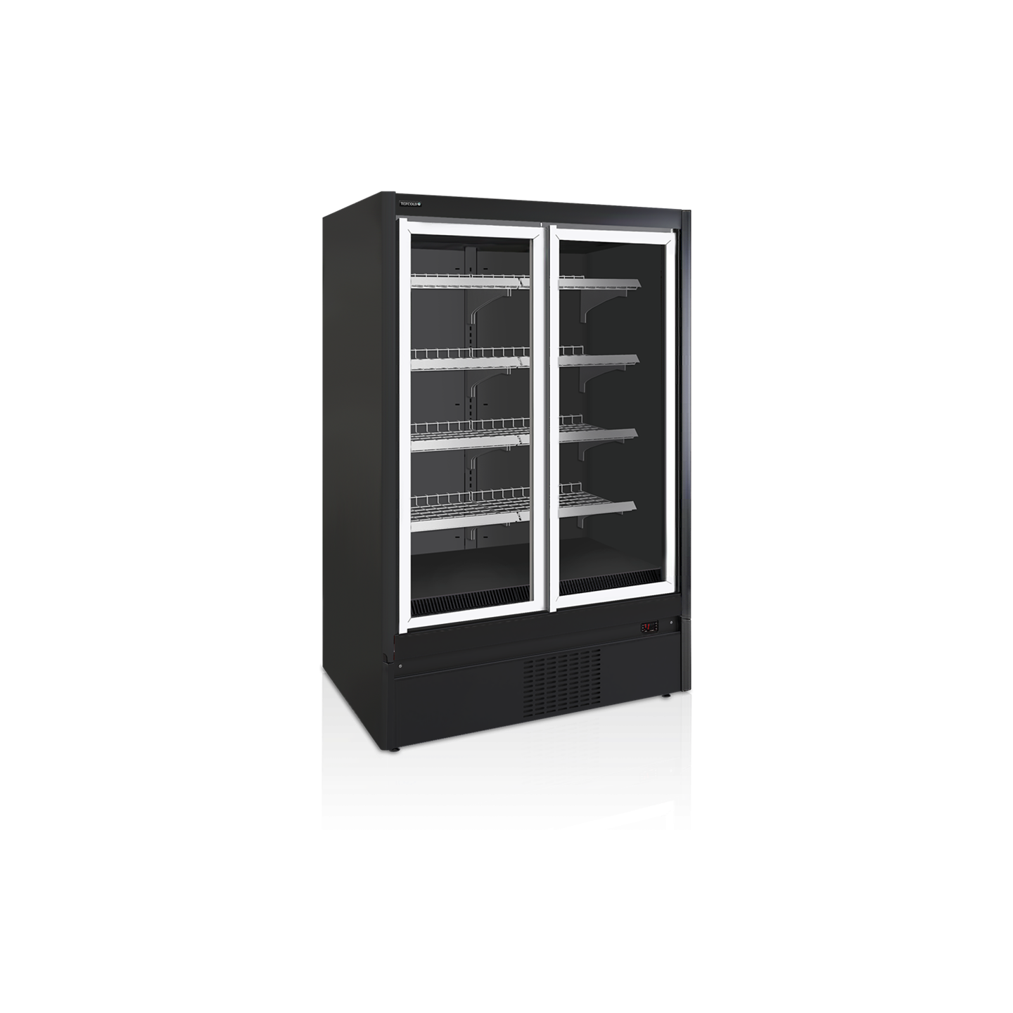 Congélateur vertical de vitrine L1350mm TEFCOLD-mondialchr.com