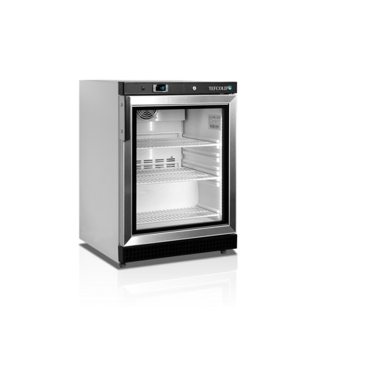 Congélateur vertical de vitrine Ventilé UF200VG TEFCOLD -mondialchr.com