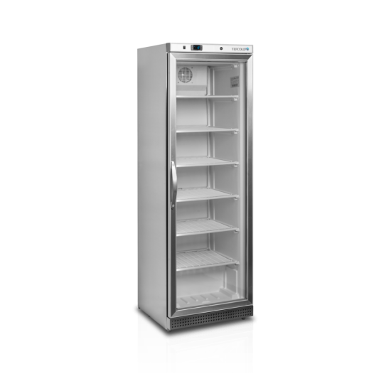 Congélateur vertical de vitrine Statique UF400SG TEFCOLD -mondialchr.com