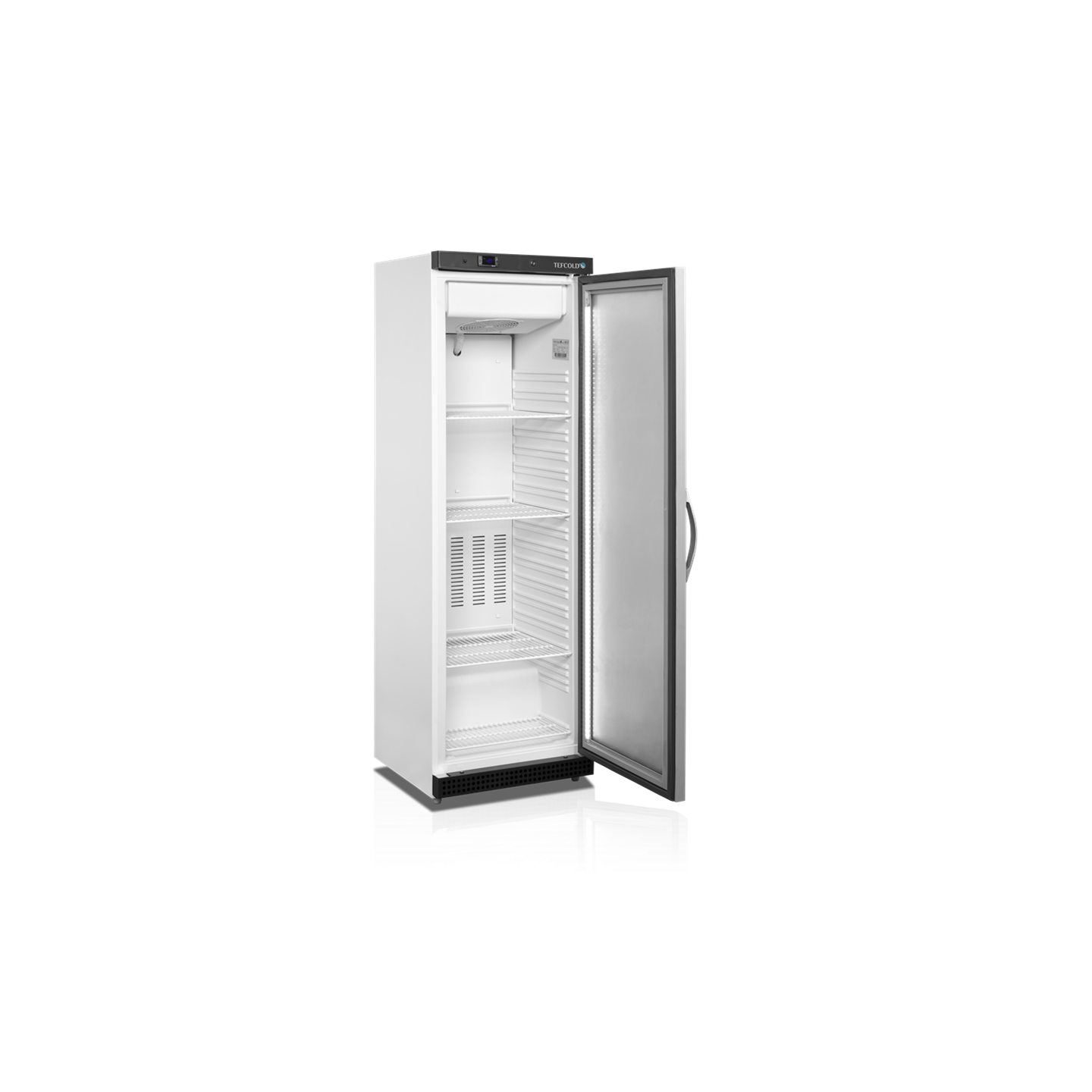 Congélateur vertical de vitrine Ventilé UF400VG TEFCOLD-mondialchr.com