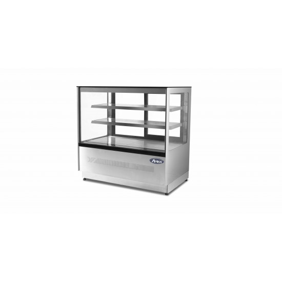 Vitrine réfrigérée de comptoir 1700mm vitre droite 570L  ATOSA