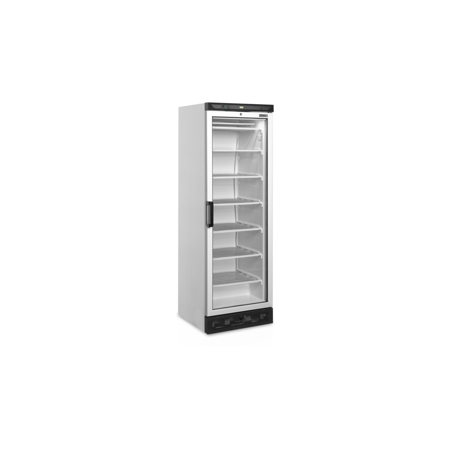 Congélateur vertical 1 porte vitrée UFFS371G 270L TEFCOLD -mondialchr.com