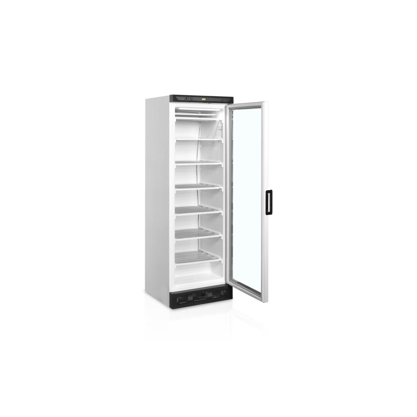 Congélateur vertical 1 porte vitrée UFFS371G 270L TEFCOLD -mondialchr.com