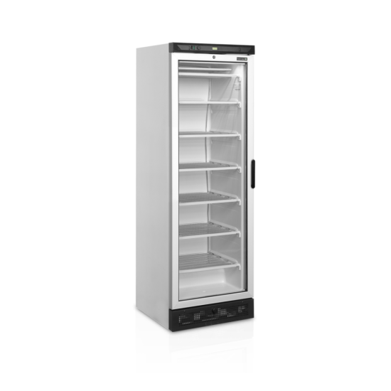 Congélateur vertical de vitrine gauche UFFS371G L/H TEFCOLD -mondialchr.com