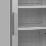 Congélateur vertical UFSC1450GCP NF Silver 440L TEFCOLD-mondialchr.com