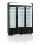 Congélateur vertical 3 portes vitrées UFSC1600GCP TEFCOLD -mondialchr.com