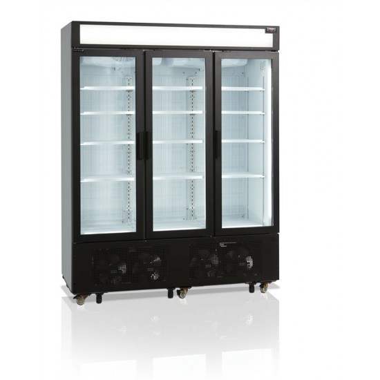 Congélateur vertical 3 portes vitrées UFSC1600GCP TEFCOLD -mondialchr.com