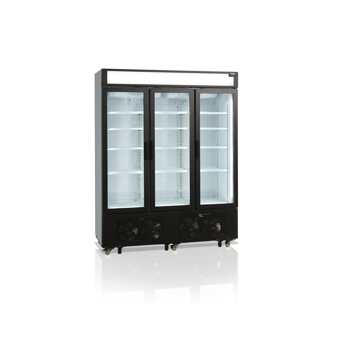 Congélateur vertical 3 portes vitrées UFSC1600GCP TEFCOLD -mondialchr.com