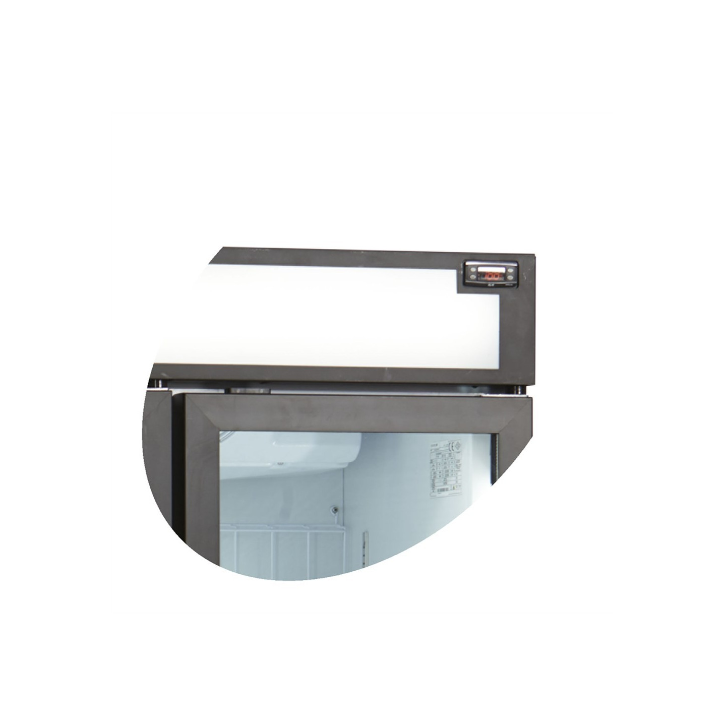 Congélateur vertical 3 portes vitrées UFSC1600GCP TEFCOLD -mondialchr.com