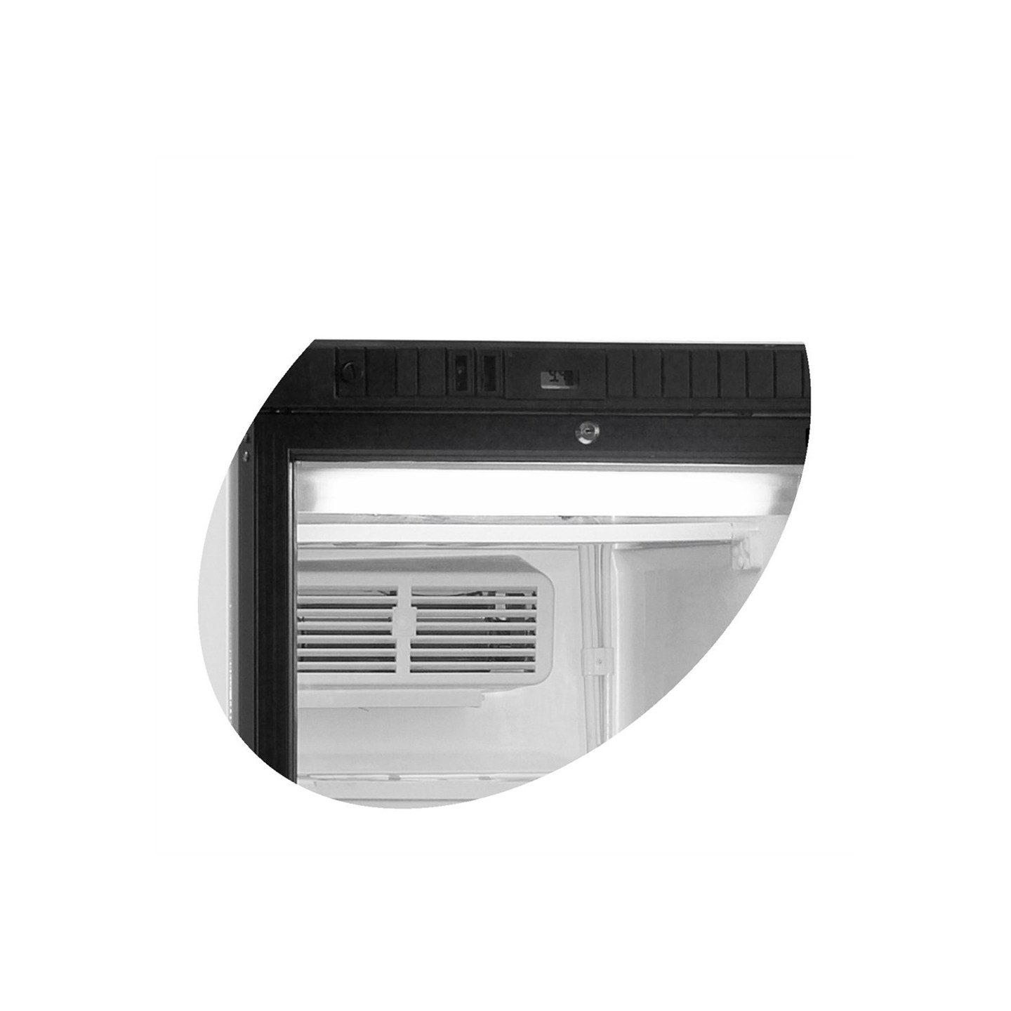 Congélateur vertical 1 porte UFSC370G 270L TEFCOLD -mondialchr.com