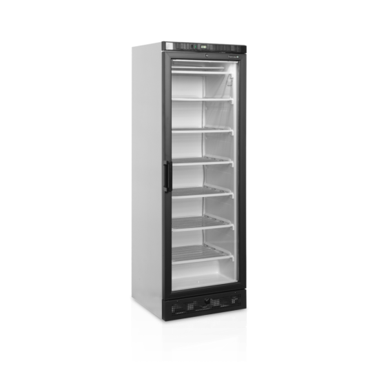 Congélateur vertical 1 porte vitrée UFSC371G 270L TEFCOLD -mondialchr.com
