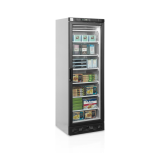 Congélateur vertical 1 porte vitrée UFSC371G 270L TEFCOLD -mondialchr.com