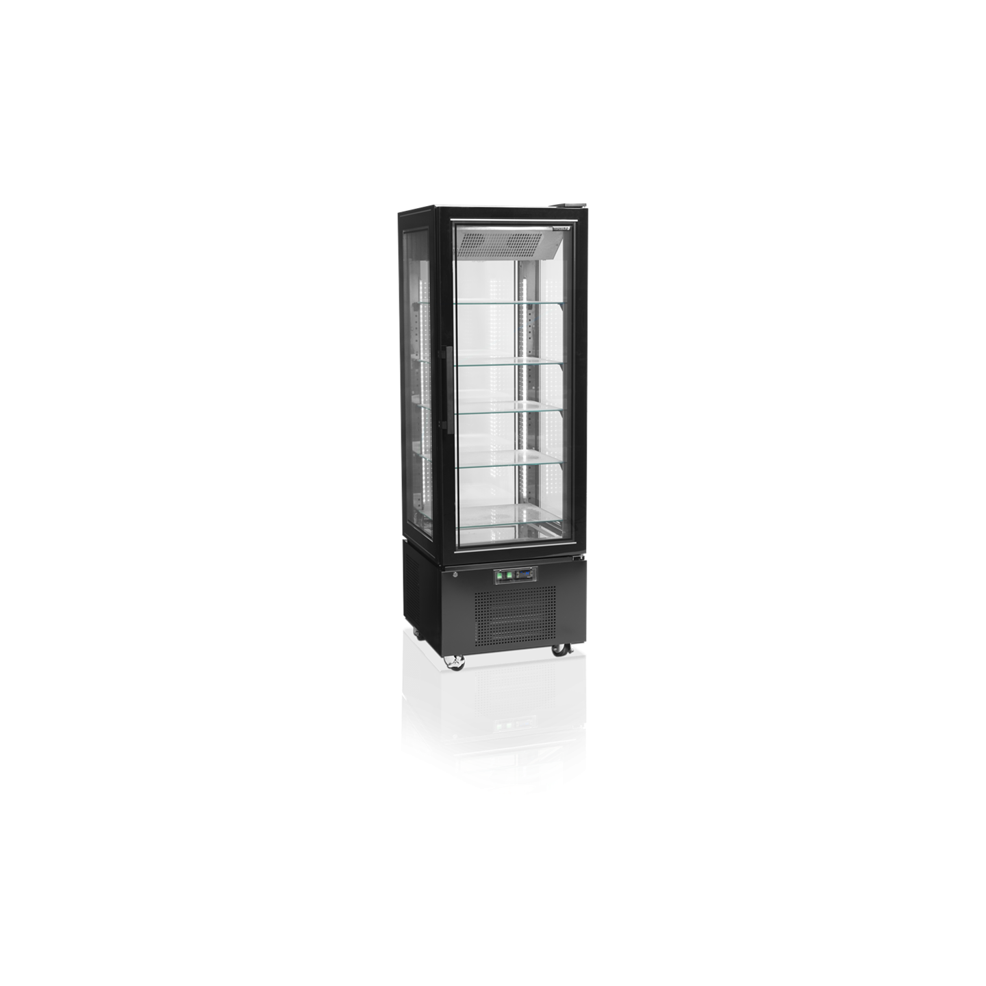 Armoire pâtisserie 4 faces vitrées UPD400-F Froid négatif TEFCOLD -mondialchr.com