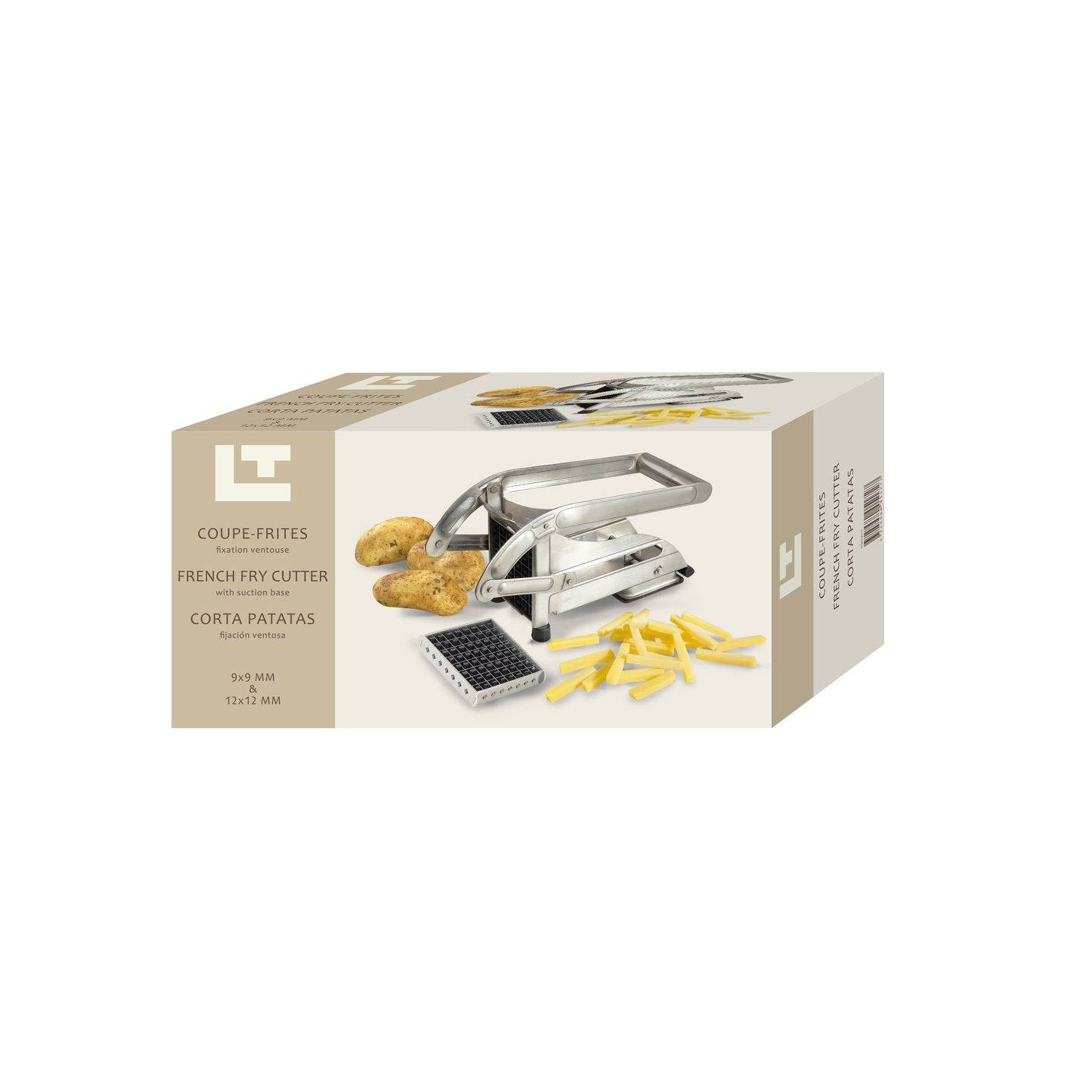 Coupe-frites ménager sur ventouse N3023VLT Louis Tellier-mondialchr.com