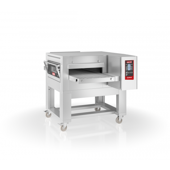 Four à pizza convoyeur électrique tapis 50cm zanolli - mondialchr.com