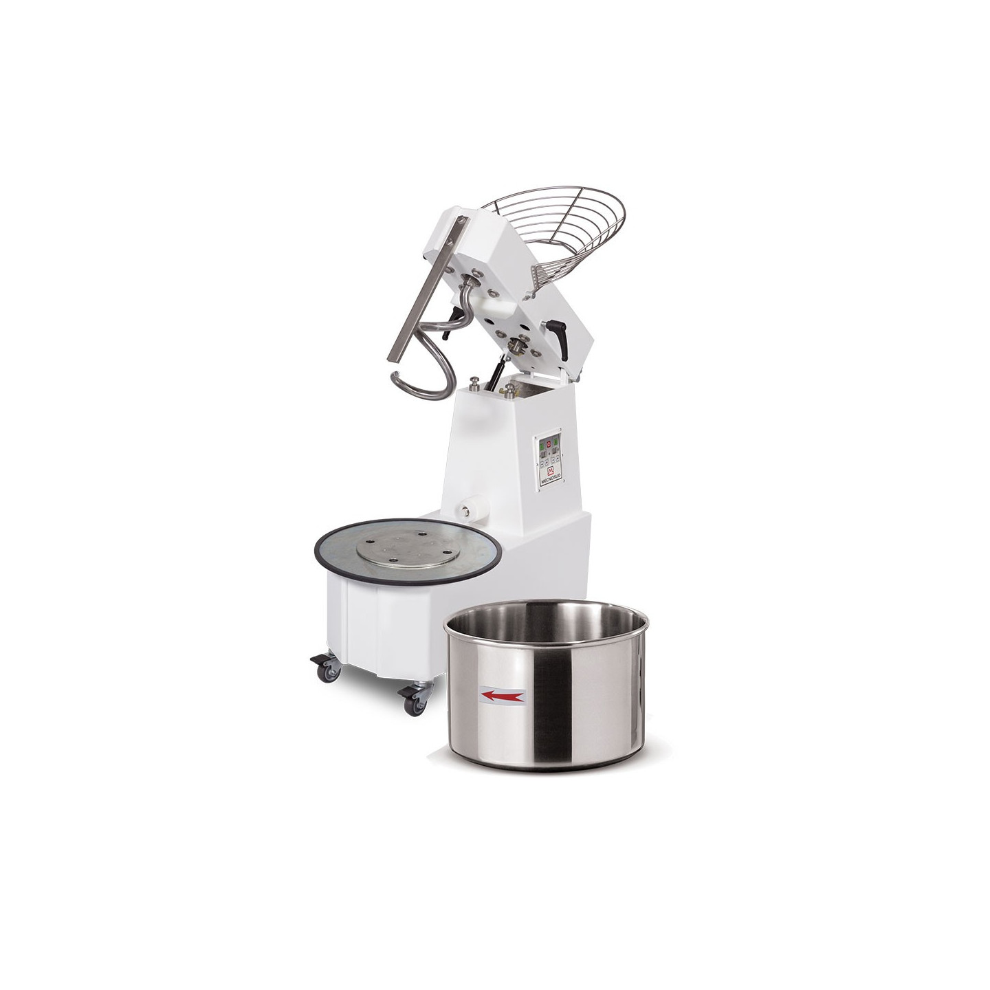 Pétrin à spirale 40L 230V 2V TS38AMD MECNOSUD-mondialchr.com