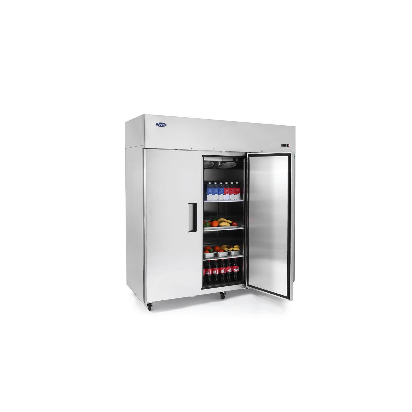 Armoire réfrigérée compacte combiné froid positif 3 portes ATOSA
