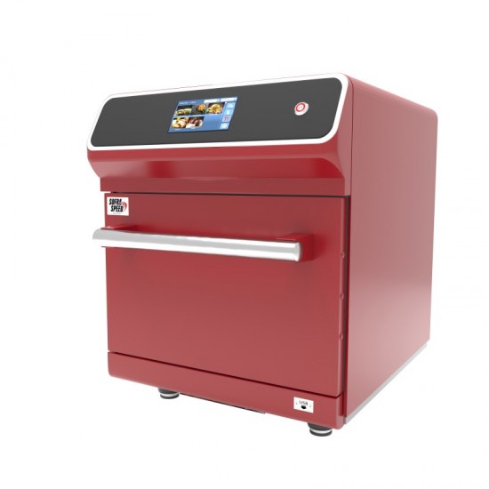 Four à cuisson ultra rapide SOFRASPEED rouge de SOFRACA-mondialchr.com