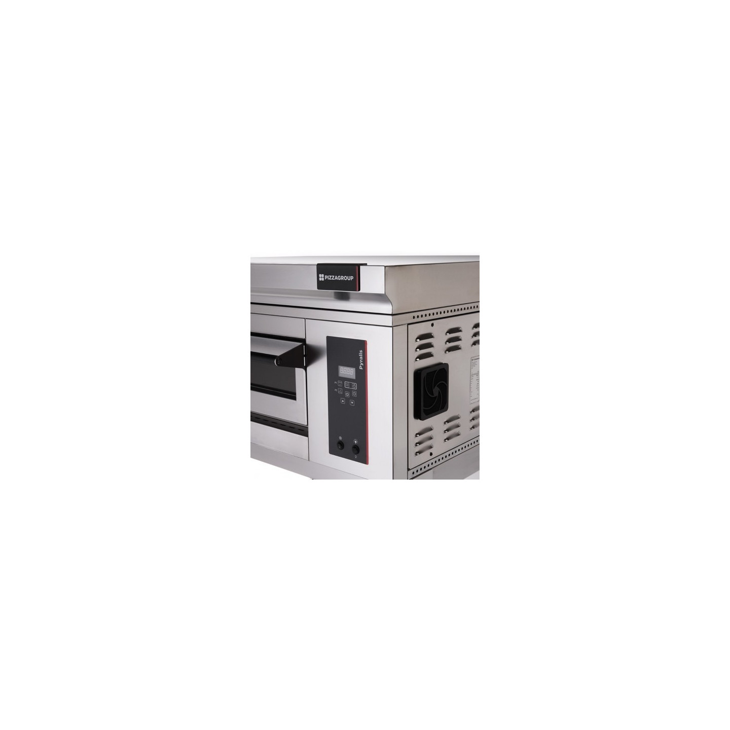 Four a pizza professionnel electrique 9 pizza pyralis de pizzagroup PYD9F-mondialchr.com