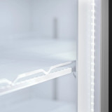 Vitrine réfrigérée noire Atom Maxi C1DB 9846 TEFCOLD-mondialchr.com