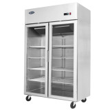 Armoire réfrigérée compacte froid positif 2 portes vitrées ATOSA