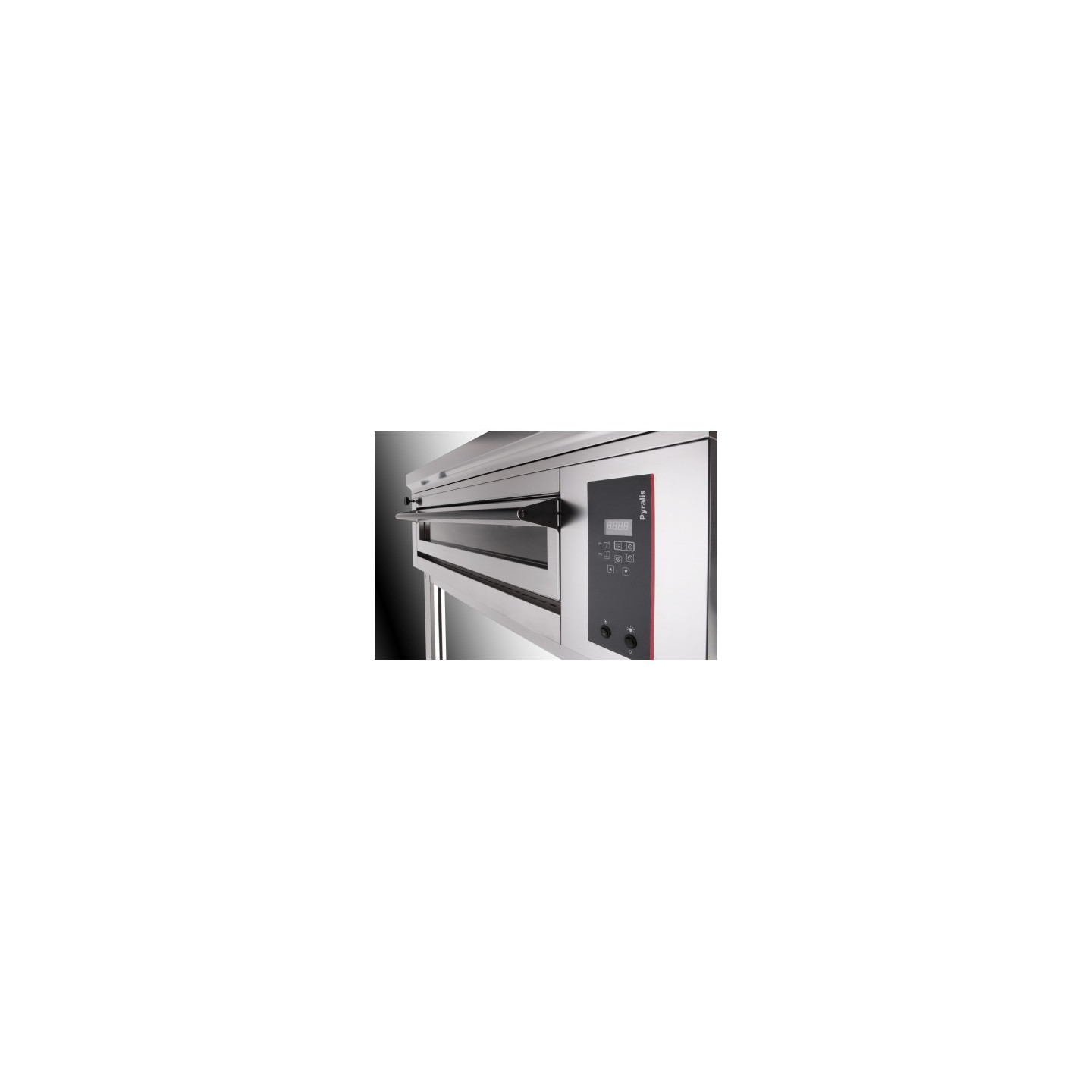 Four à pizza professionnel électrique double chambre 9 pizzas pyralis PYDA18F PIZZAGROUP-mondialchr.com