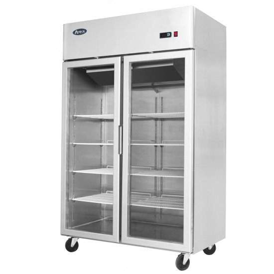 Armoire réfrigérée compacte froid négatif 2 portes vitrées ATOSA