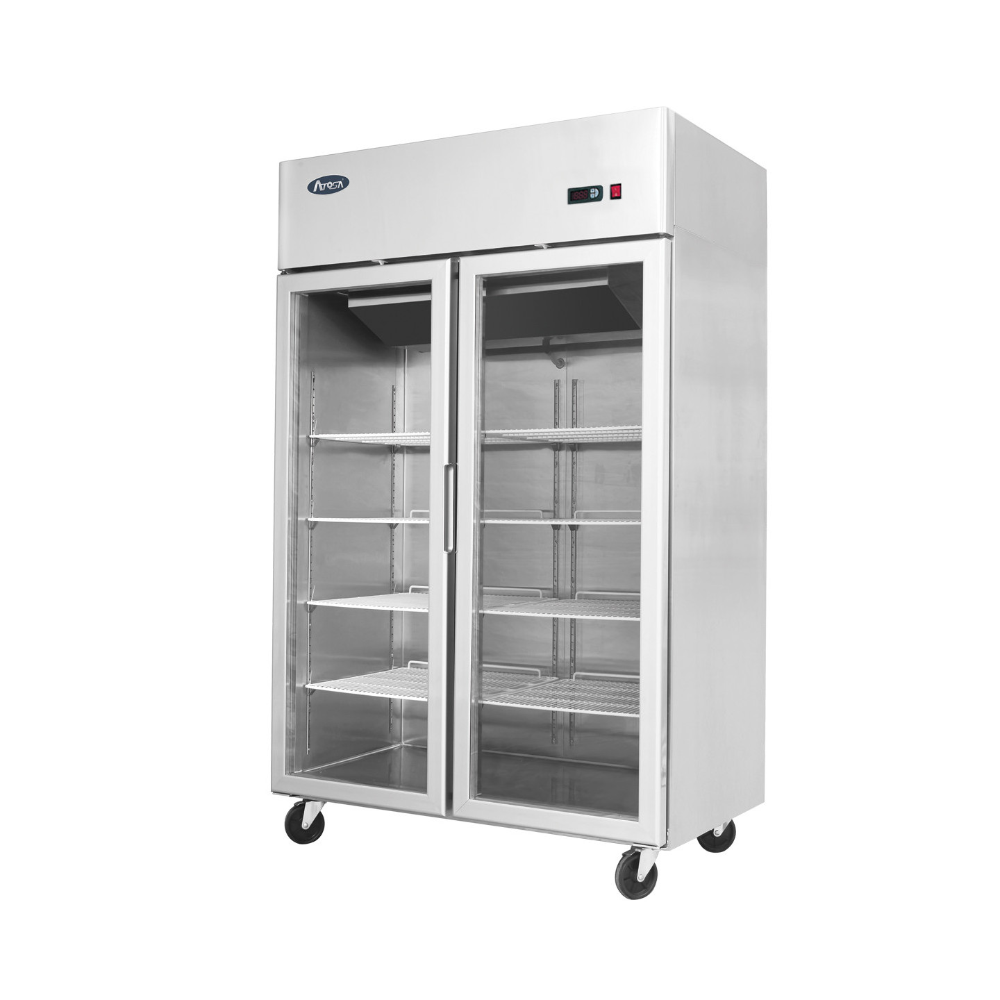 Armoire réfrigérée compacte froid négatif 2 portes vitrées ATOSA