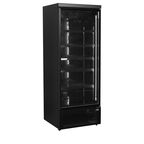 Vitrine réfrigérée noire Atom Maxi C1DBB 53979 TEFCOLD-mondialchr.com