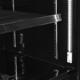 Vitrine réfrigérée noire Atom Maxi C1DBB 53979 TEFCOLD-mondialchr.com