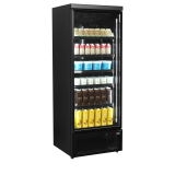 Vitrine réfrigérée noire Atom Maxi C1DBB 53979 TEFCOLD-mondialchr.com