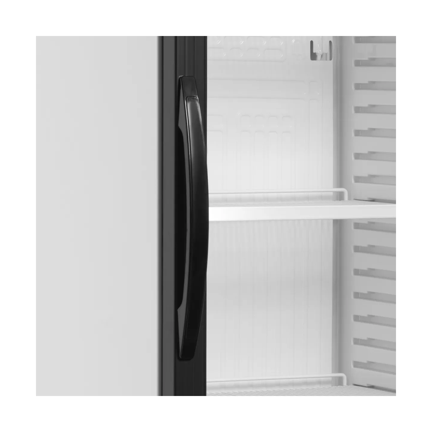 Vitrine réfrigérée blanc CEV425CP 2 LED 15821 TEFCOLD-mondialchr.com