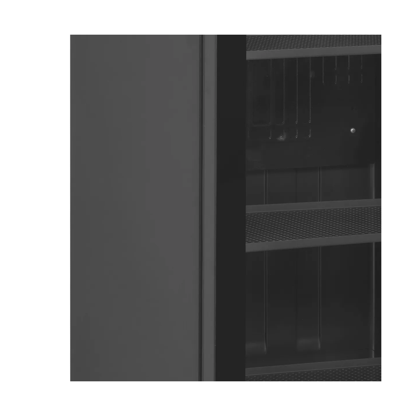 Vitrine réfrigérée noire SCU1425H 53324 TEFCOLD-mondialchr.com