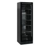 Vitrine réfrigérée noire SCU1425H 53324 TEFCOLD-mondialchr.com
