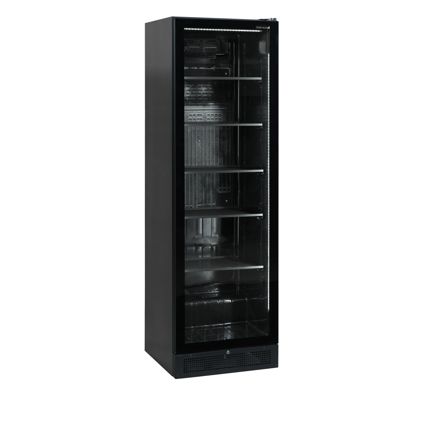 Vitrine réfrigérée noire SCU1425H 53324 TEFCOLD-mondialchr.com