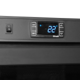 Vitrine réfrigérée noire UR600BG 53933 TEFCOLD-mondialchr.com