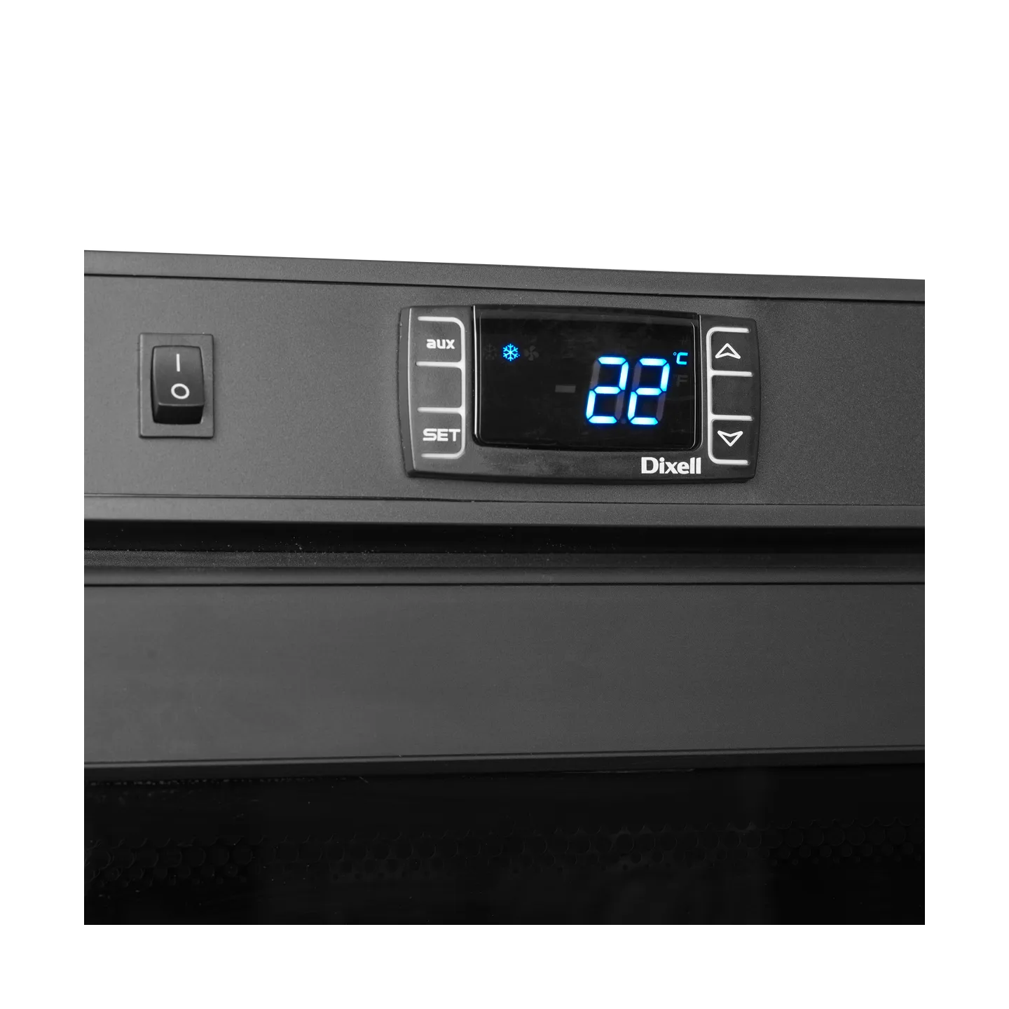 Vitrine réfrigérée noire UR600BG 53933 TEFCOLD-mondialchr.com
