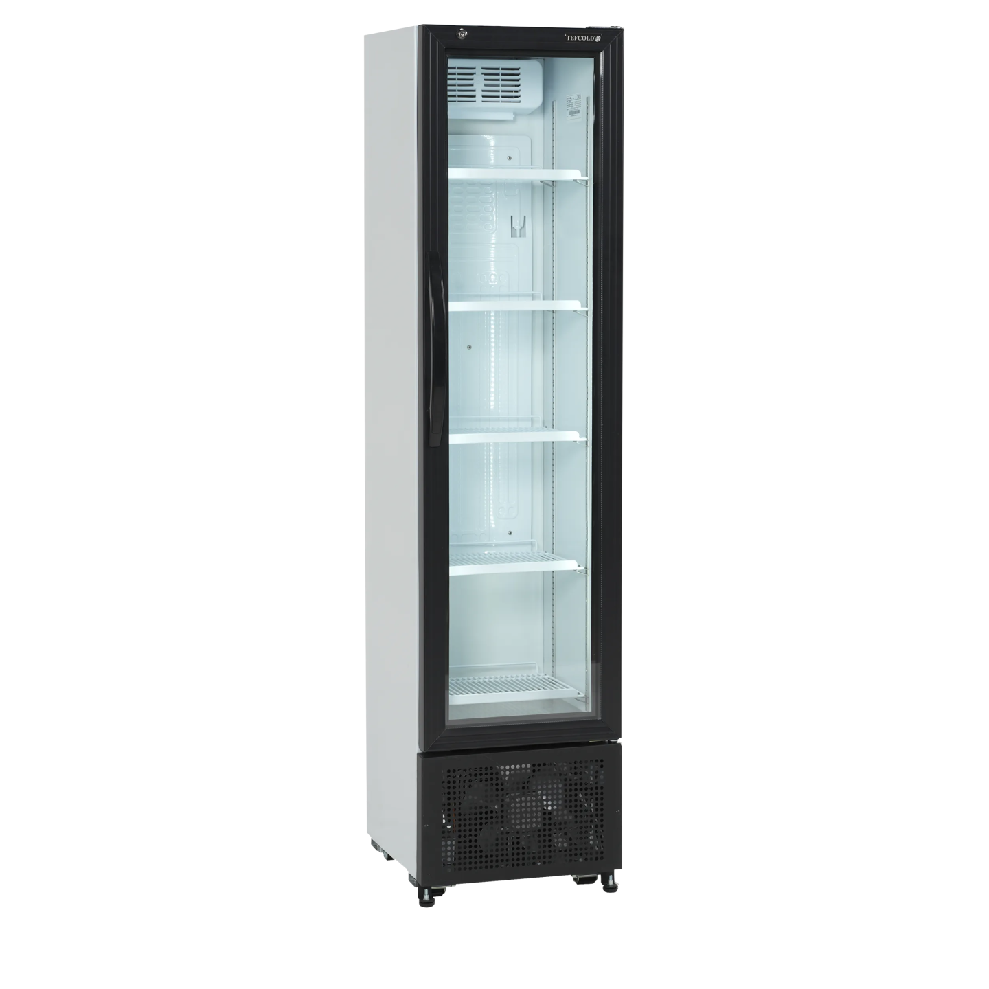 Vitrine réfrigérée blanc FS176H 48897 TEFCOLD-mondialchr.com