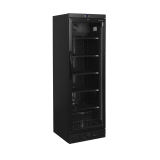 Vitrine réfrigérée noire CEV435 BLACK 51519 TEFCOLD-mondialchr.com