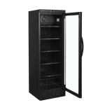 Vitrine réfrigérée noire CEV435 BLACK 51519 TEFCOLD-mondialchr.com