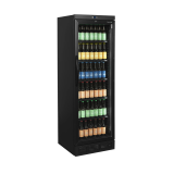 Vitrine réfrigérée noire CEV435 BLACK 51519 TEFCOLD-mondialchr.com