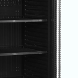 Vitrine réfrigérée CEV435CP BLACK 51528 TEFCOLD-mondialchr.com